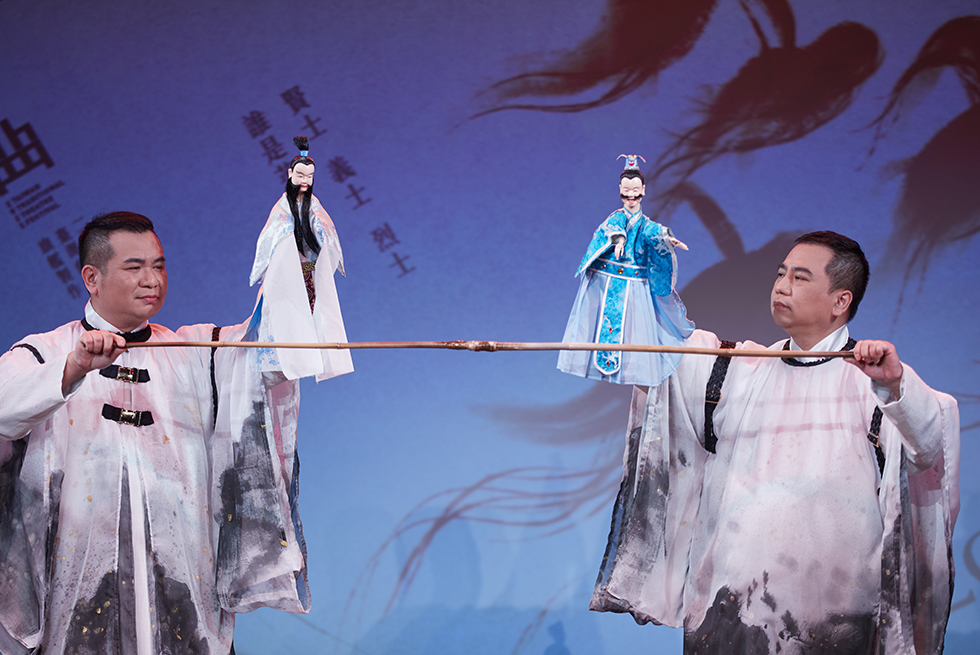 2023臺灣戲曲藝術節旗艦製作《壯》左羊結拜片段－演員柯世宏、柯世華