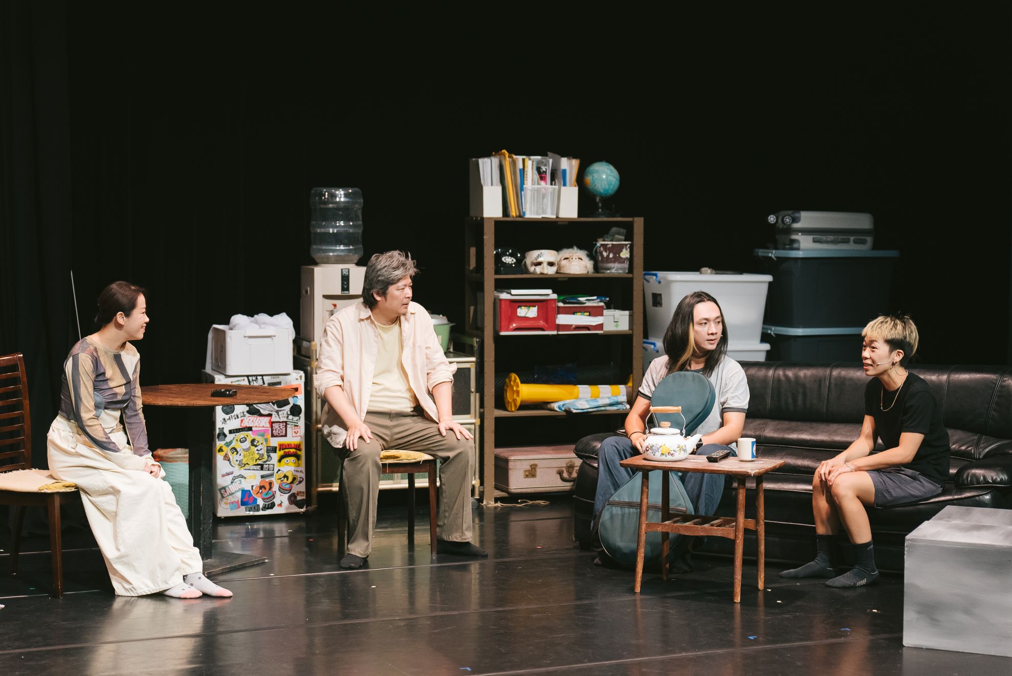 《走吧，野草！》劇照（再拒劇團提供／攝影唐健哲）