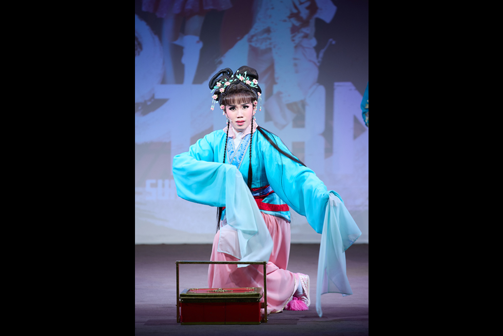 石惠君戲曲劇坊《忠義膽．寇珠魂》新秀黃柔薰飾演寇珠