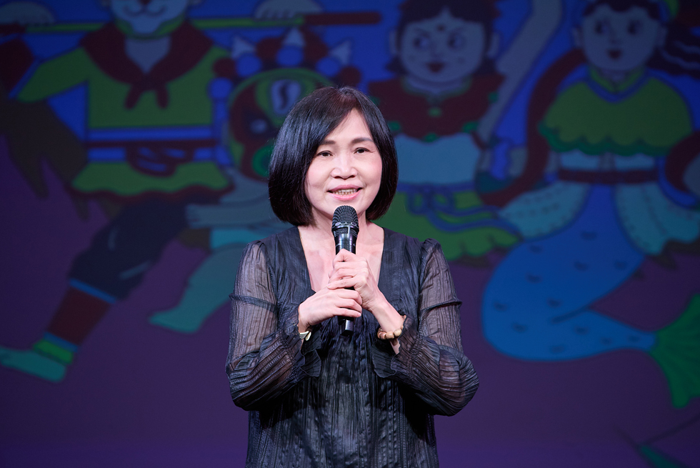國立傳統藝術中心主任陳悅宜致詞
