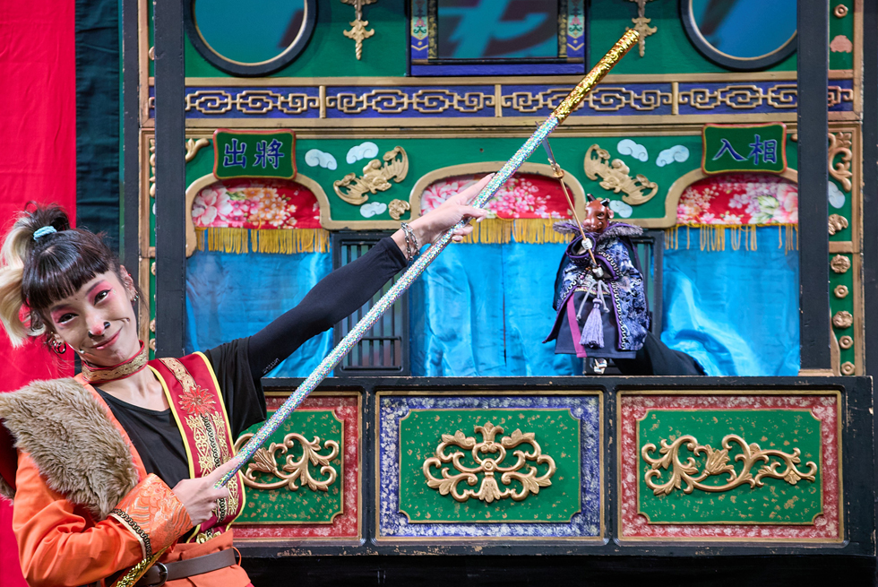 山宛然劇團《打筋斗吧！悟空》11月23日將在台北偶戲館黑箱劇場演出。